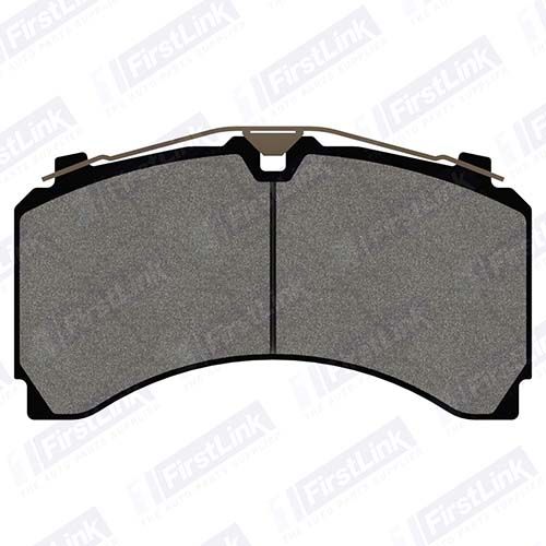 MERCEDES Antos [2012-] 2530 (7.7,    300 =bhp,    26T) Rear 2 Brake Pads