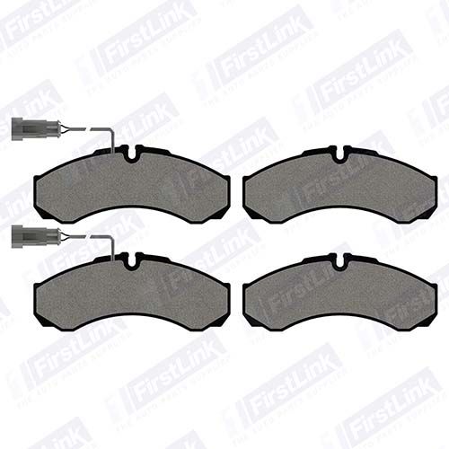 NISSAN NT400 Cabstar [2014-] 2.5D (120bhp) 4.5T Rear Brake Pads