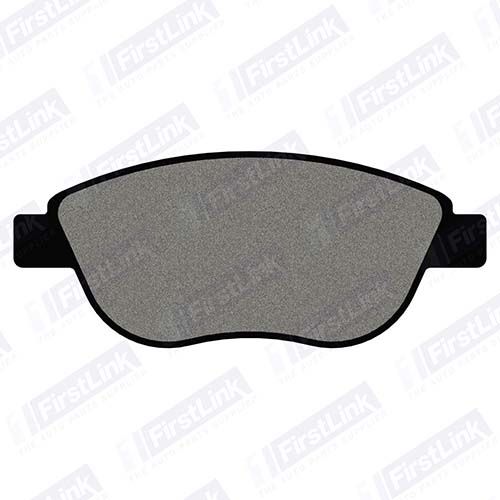 PEUGEOT 207 Van [2007-2015] 1.6 Front Brake Pads